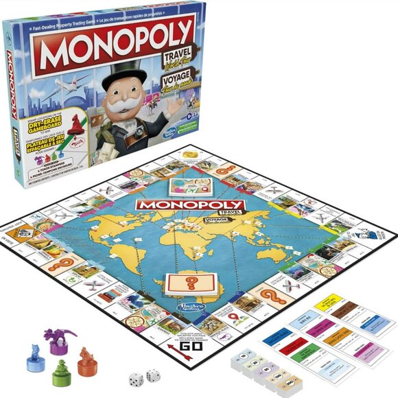 Monopoly Travel World Tour Monopoly Board Game - Brand new! - Picture 2 of 4
